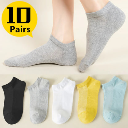 5 Pairs Cute Teddy Bear Ankle Socks for Women