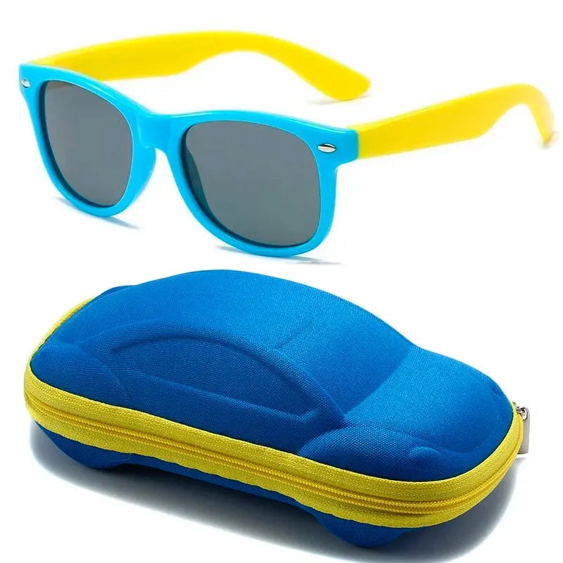 Kids UV Protection Sunglasses with Case