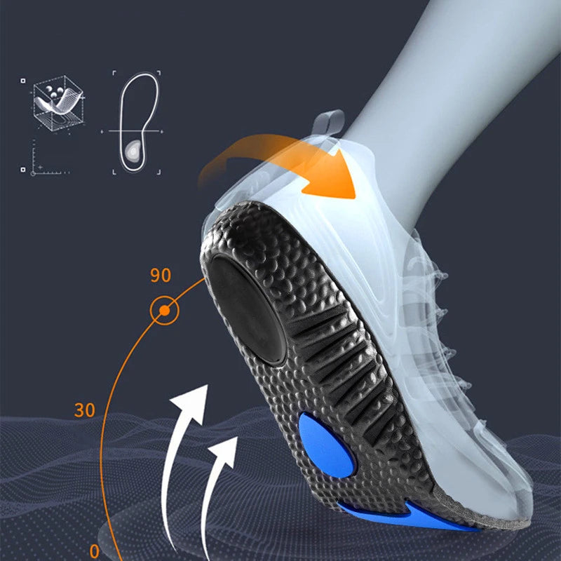 Height Increase Shock Absorption Insoles for Men and Women