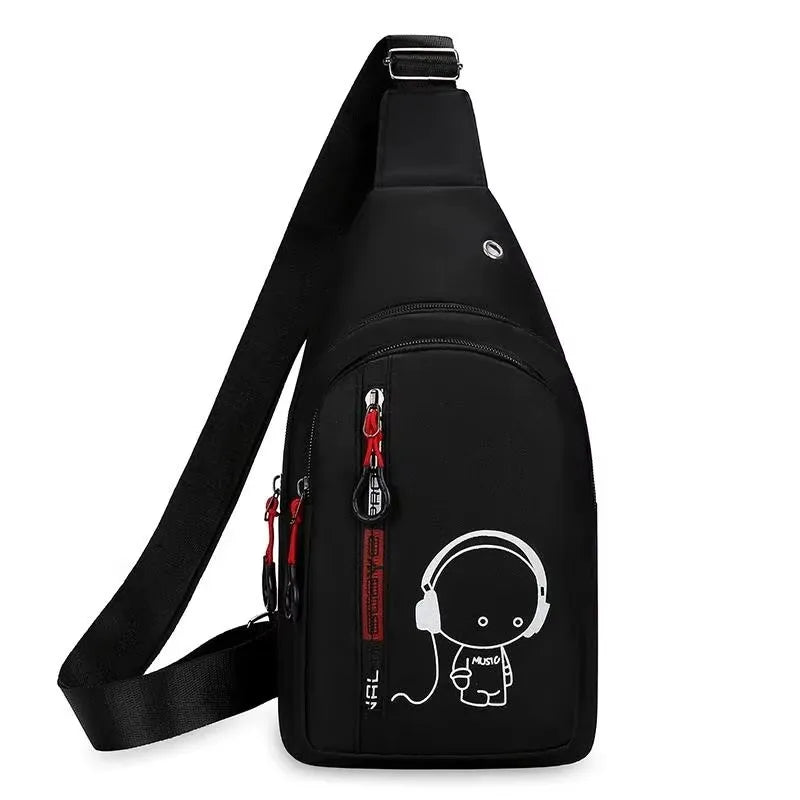 Glow-in-the-Dark Crossbody Bag for Men and Women