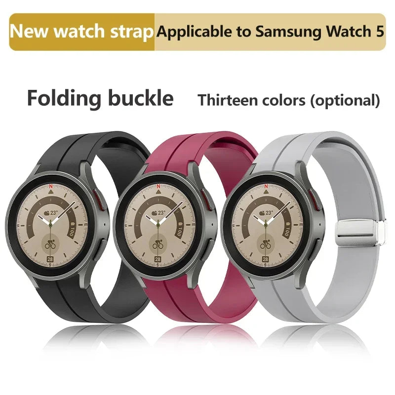 Original Silicone Strap for Samsung Galaxy Watch 4/5/6 Series