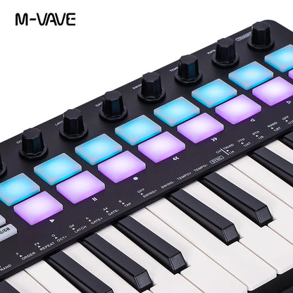 M-VAVE SMK-Ⅱ 25-Key MIDI Keyboard Controller