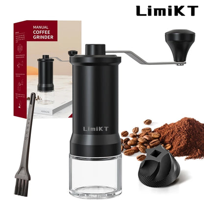 LimiKT Hand-Cranked Coffee Machine - Manual Bean Grinder