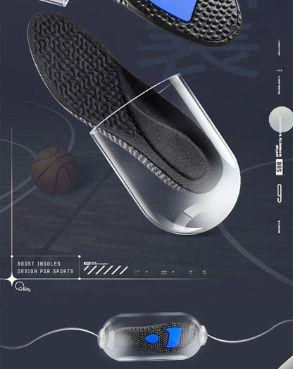 Height Increase Shock Absorption Insoles for Men and Women