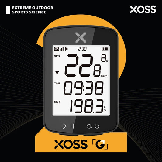 XOSS G2 GPS Bike Computer - Wireless Cycling Speedometer