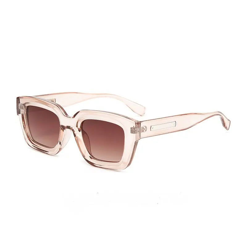 Unisex Retro Square Fashion Sunglasses for Outdoor Activities