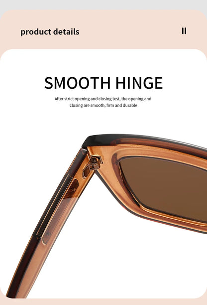 Unisex Retro Square Fashion Sunglasses for Outdoor Activities