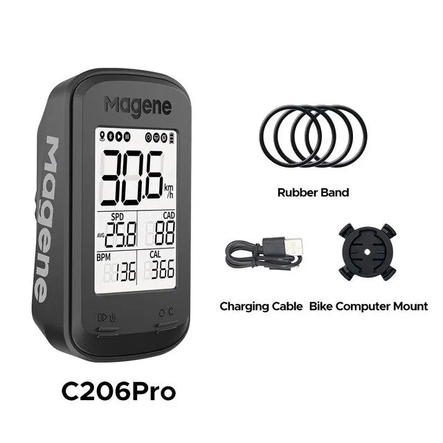 Magene C206/PRO Smart Wireless GPS Bike Computer