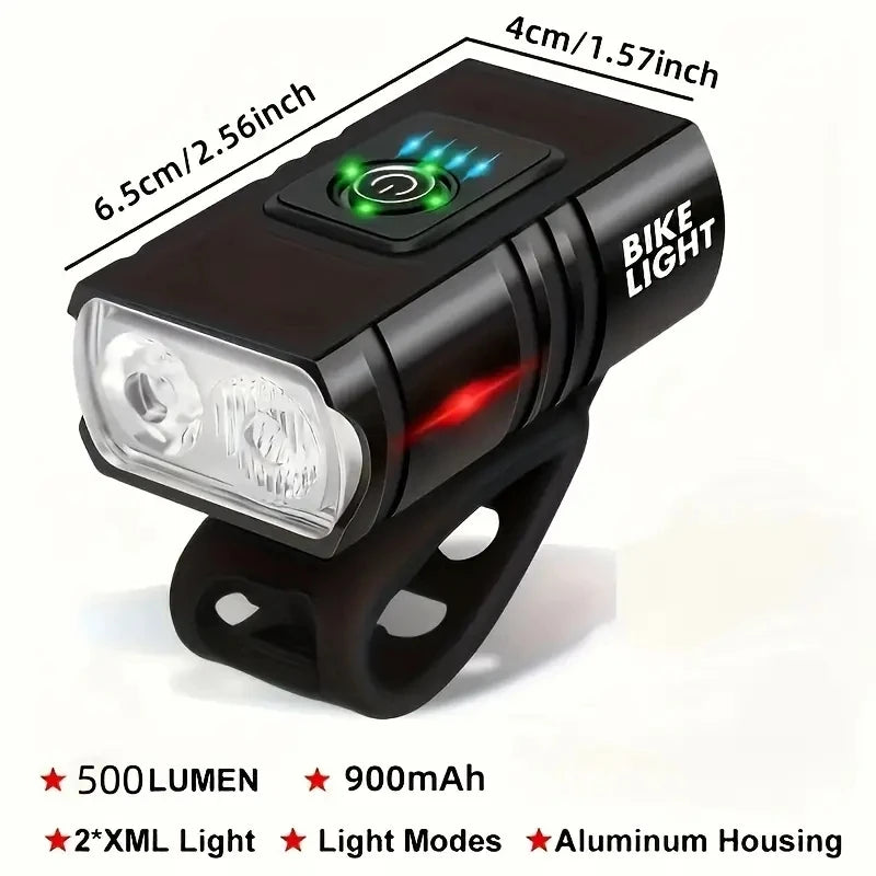 1000LM USB Rechargeable LED Bicycle Headlight