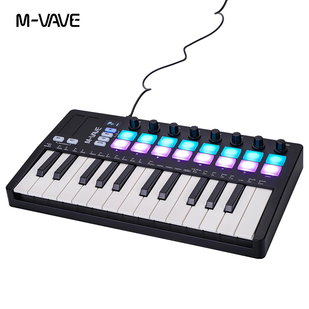 M-VAVE SMK-Ⅱ 25-Key MIDI Keyboard Controller