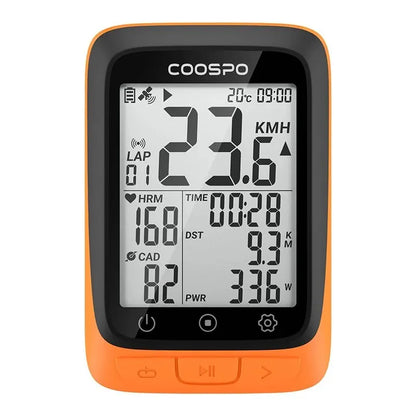 COOSPO BC107 Wireless GPS Bike Computer - Speedometer & Odometer