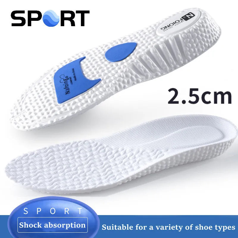 Height Increase Shock Absorption Insoles for Men and Women