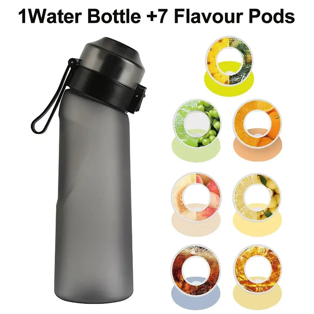 650ml Flavored Water Bottle with 7 Fruit Pods