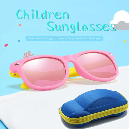 Kids UV Protection Sunglasses with Case