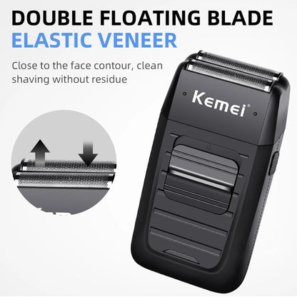 Kemei 1102 Rechargeable Cordless Shaver for Men