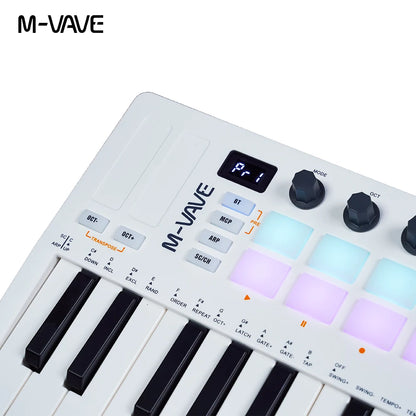 M-VAVE SMK-Ⅱ 25-Key MIDI Keyboard Controller