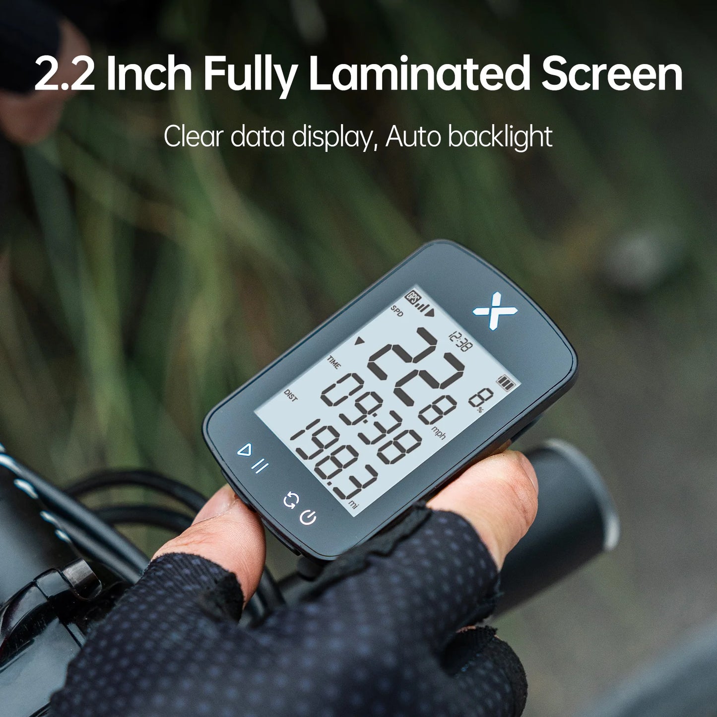 XOSS G2 GPS Bike Computer - Wireless Cycling Speedometer