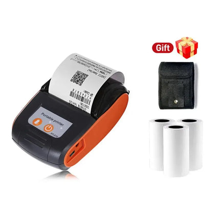 Mini Wireless Bluetooth Thermal Receipt Printer 58mm