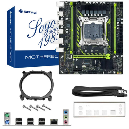 SOYO X99 Motherboard Set with Intel Xeon E5 2650 V4 & 16GB RAM