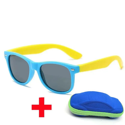 Kids UV Protection Sunglasses with Case