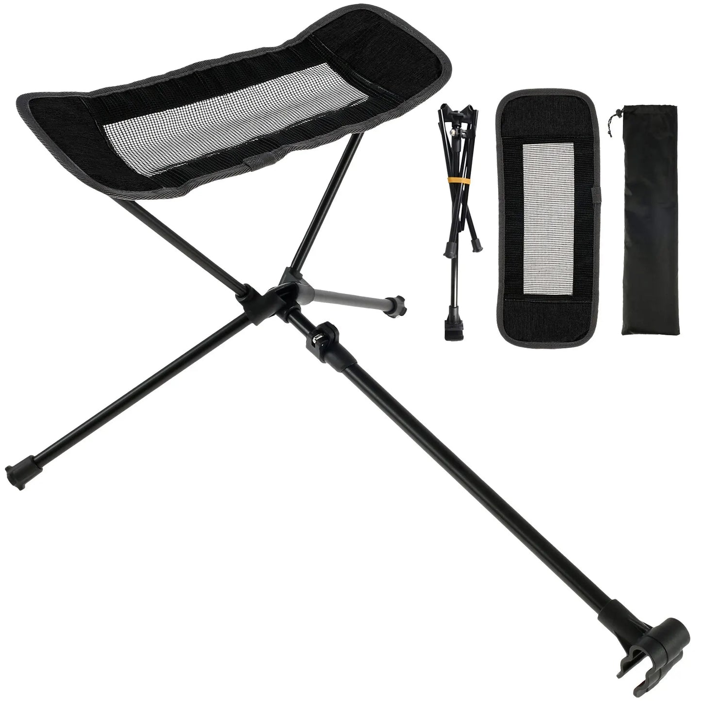 WESTTUNE Universal Camping Chair Foot Rest - Lightweight & Folding