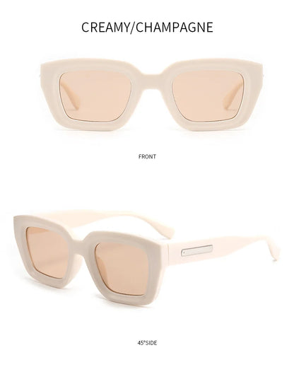 Unisex Retro Square Fashion Sunglasses for Outdoor Activities