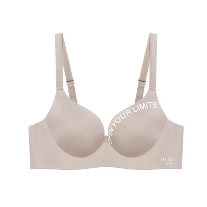 Women's Traceless Gather Bra - Comfortable & Stylish